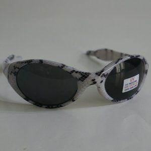 NWT TruVintage Sports Jackit like style snake skin pattern frame Wrap Sunglasses